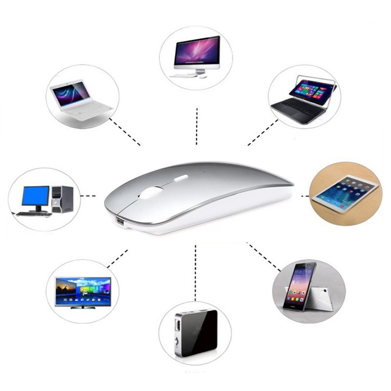 Chuột không dây Bluetooth có thể sạc lại cho Macbook Air Pro
