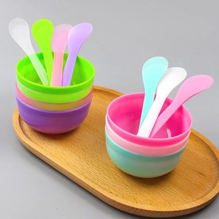 Bộ Bát + Thìa trộn pha màu MINI