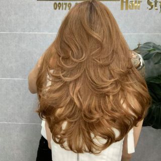 ** tặng kèm oxy***TÓC NHUỘM NÂU VÀNG ROYAL/SNUKIA