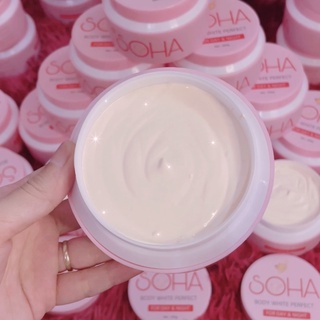 Kem body dưỡng trắng da soha