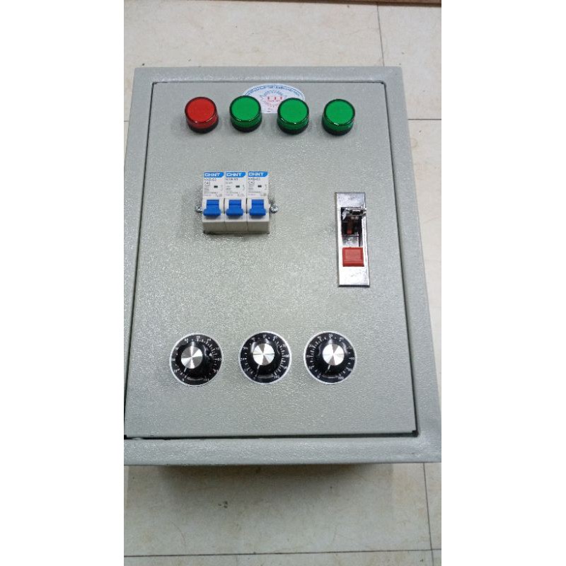 Tủ điện điều khiển nồi phở ( tủ 3 nồi , 3 thanh đốt)