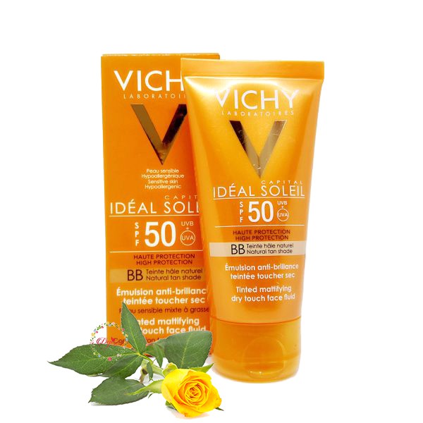 Kem Chống Nắng Vichy SPF50 50ml - Không gây bết dính