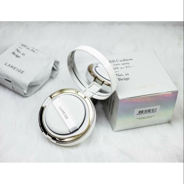 [CHÍNH HÃNG] Kem Nền Đa Năng Ngăn Ngừa Lão Hóa LANEIGE BB Cushion Anti-aging SPF 50+ PA+++ No.21 | BigBuy360 - bigbuy360.vn