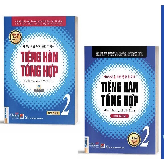 Sách - Tiếng Hàn Tổng Hợp Dành Cho Người Việt Nam Sơ Cấp 2 (SGK + SBT)