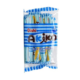 Bánh snack que có nhân Oishi Akiko các vị gói 160g 20 que