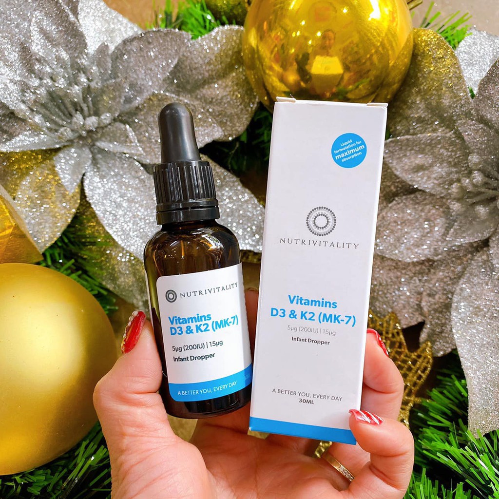 Vitamin D3 K2 MK7 - UK | BigBuy360 - bigbuy360.vn