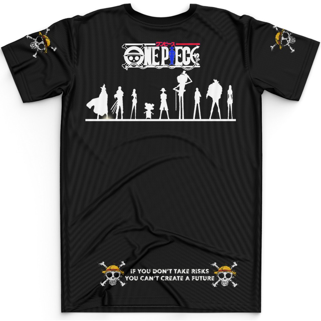 Áo Thun One Piece Jersey (Thư Giãn Luffy)