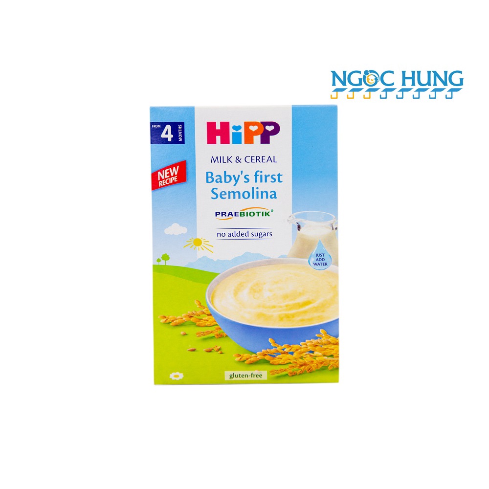 Bột ăn dặm Hipp Organic hộp giấy 200g cho bé