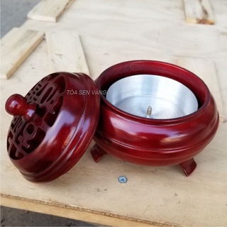 Lư xông trầm hương bằng gỗ