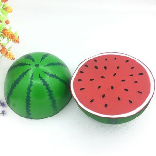 Cục Nắn Bóp Trẻ Em Đàn Hồi Chậm Hình Miếng Dưa Hấu 15cm