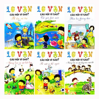 Sách - Combo 10 Vạn Câu Hỏi Vì Sao? (Bộ 6 Cuốn) - Minh Lâm