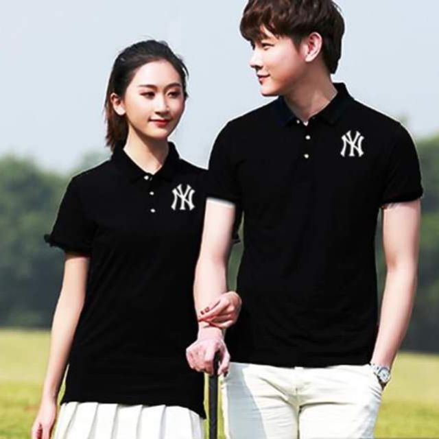 Áo ĐÔI CHỮ NY ÁO TRỤ HÀNG CHUẨN LOẠI 1.  KO ĐẸP HOÀN TIỀN