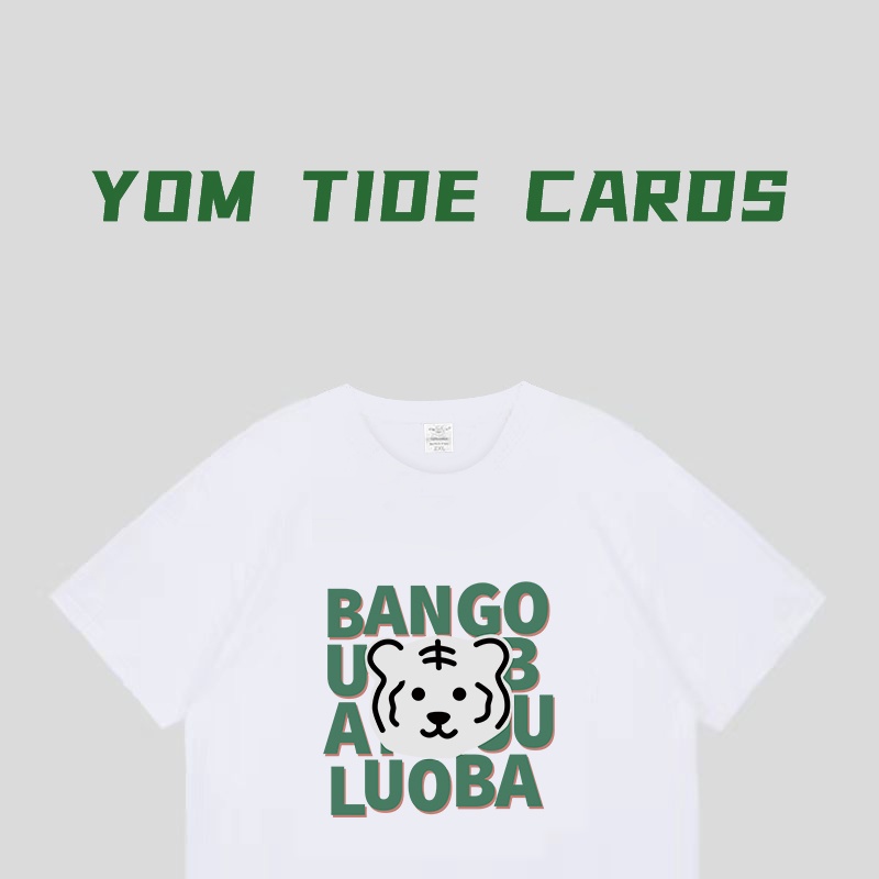 Áo Thun Cotton Tay Ngắn In Hình Thời Trang Dành Cho Nam Nữ