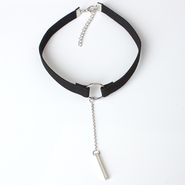 Vòng Cổ Dây Nhung Bản Rộng Phong Cách Hàn Quốc Cá Tính