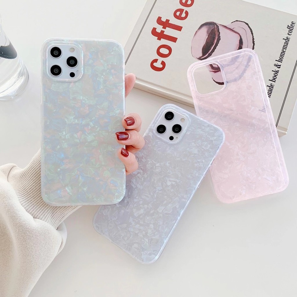 Ốp điện thoại bằng silicon màu trơn kiểu đá hoa cương cho Iphone 12 12 Pro 12 Pro Max 11 Pro Max X XR XS Max 7 8 Plus