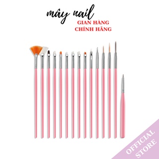 cọ vẽ móng sét 15 cây