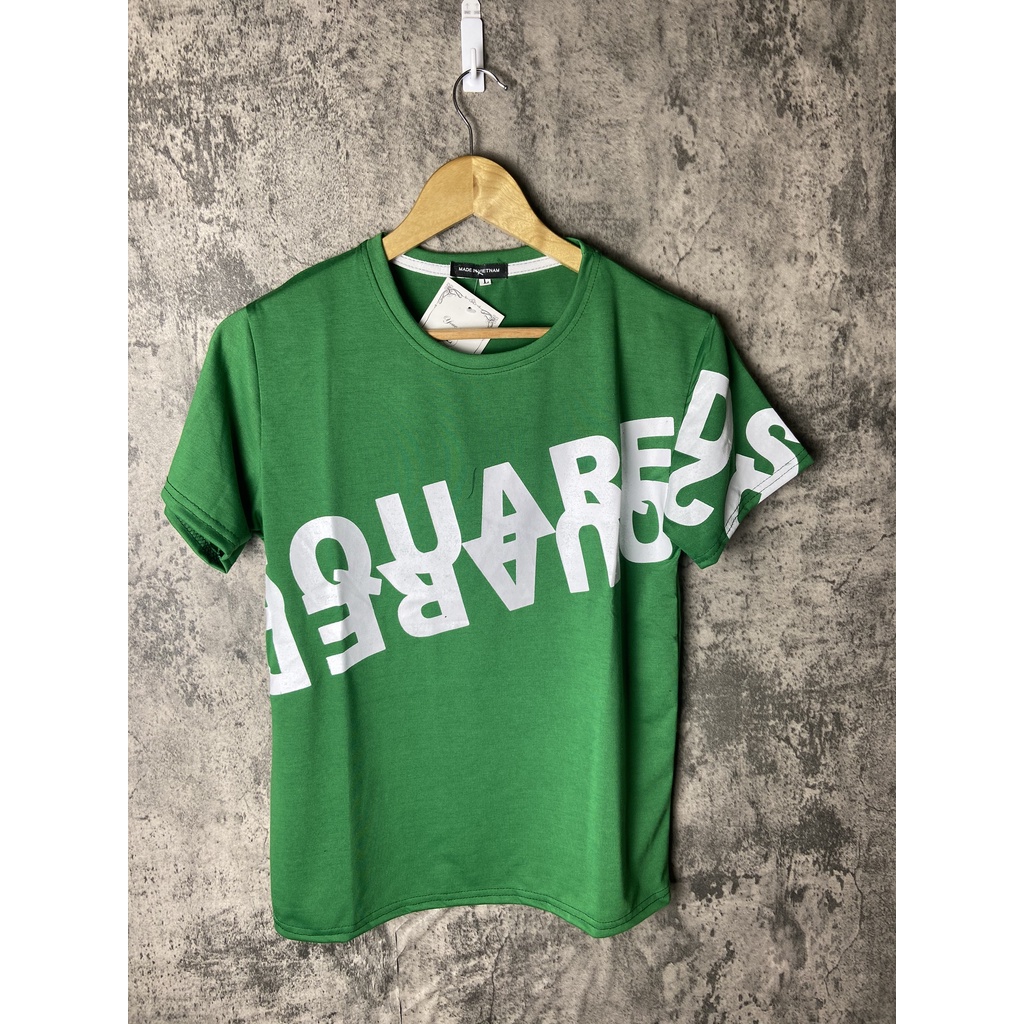 Áo Phông Nam Nữ DSQ Chất Cotton Co Dãn 4 Chiều 5 Màu Phong Cách Hàn Quốc Mã HDAODSQ