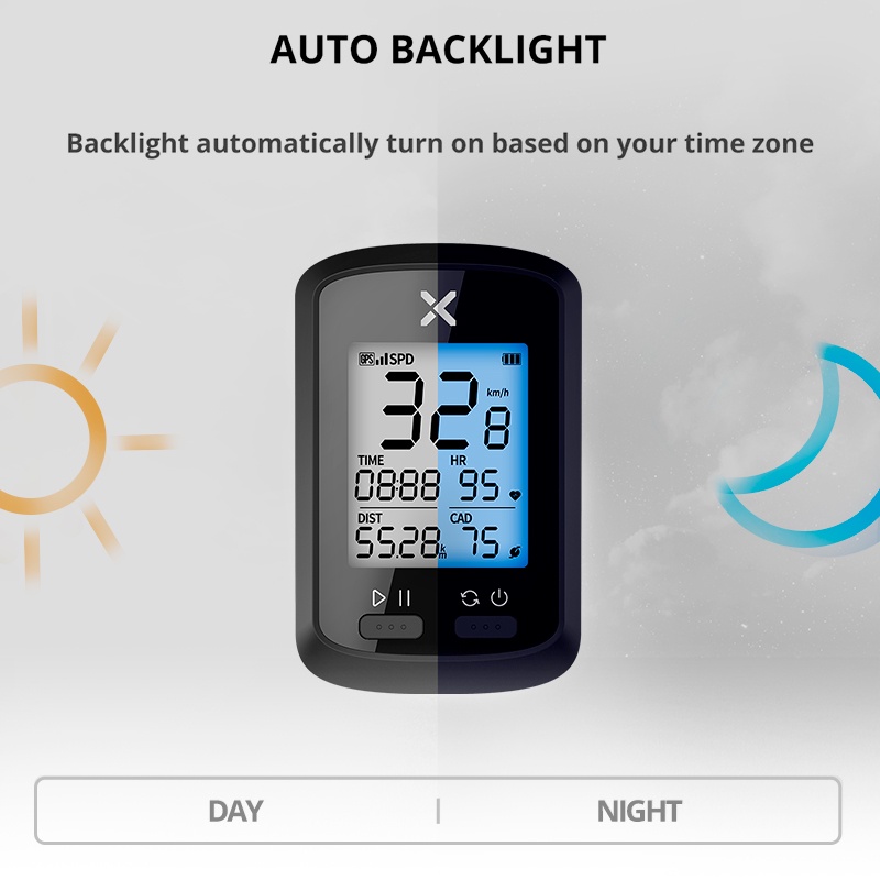 XOSS G+ Đồng hồ đo XOSS G/G+ không dây chống thấm nước cho xe đạp xe máy