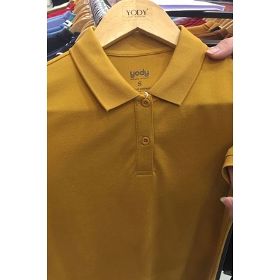 Áo polo trẻ em mắt chim in logo YODY áo cộ tay có cổ cho bé trai bé gái trơn nhiều màu thoáng mát - APK5167