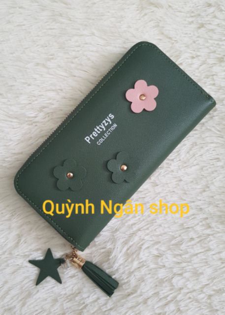 Ví nữ dài hoa Pretty trẻ trung QN1707