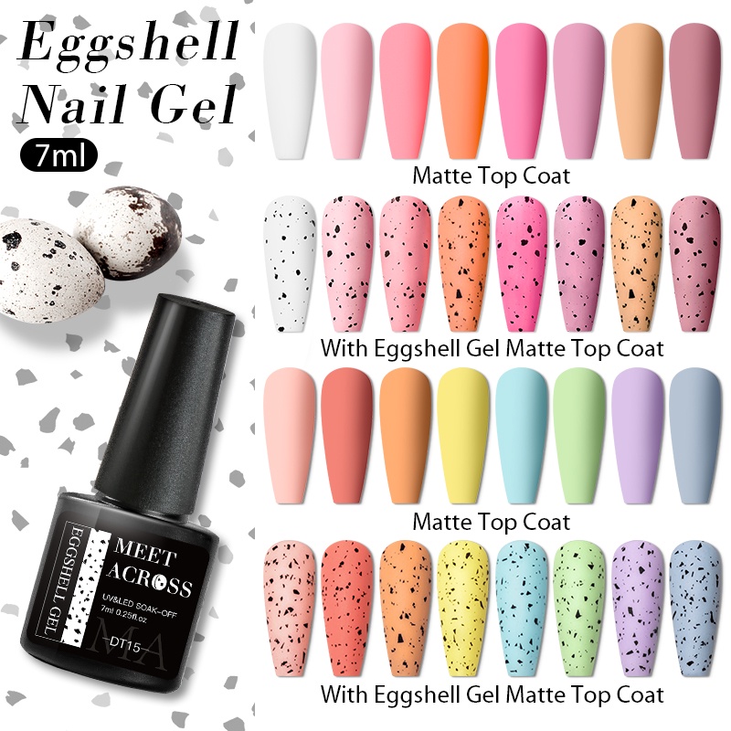 Sơn Móng Tay Gel UV MTSSII MEET ACROSS Màu Trong Suốt 7ML
