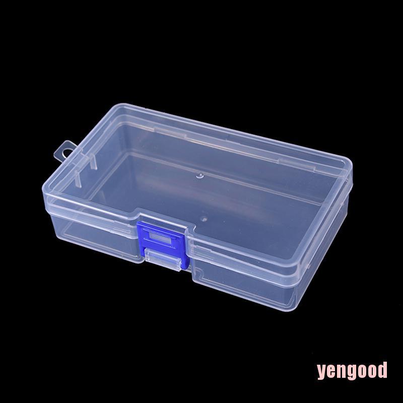 1 Hộp Nhựa Trong Suốt Đựng Dụng Cụ Câu Cá Tiện Lợi