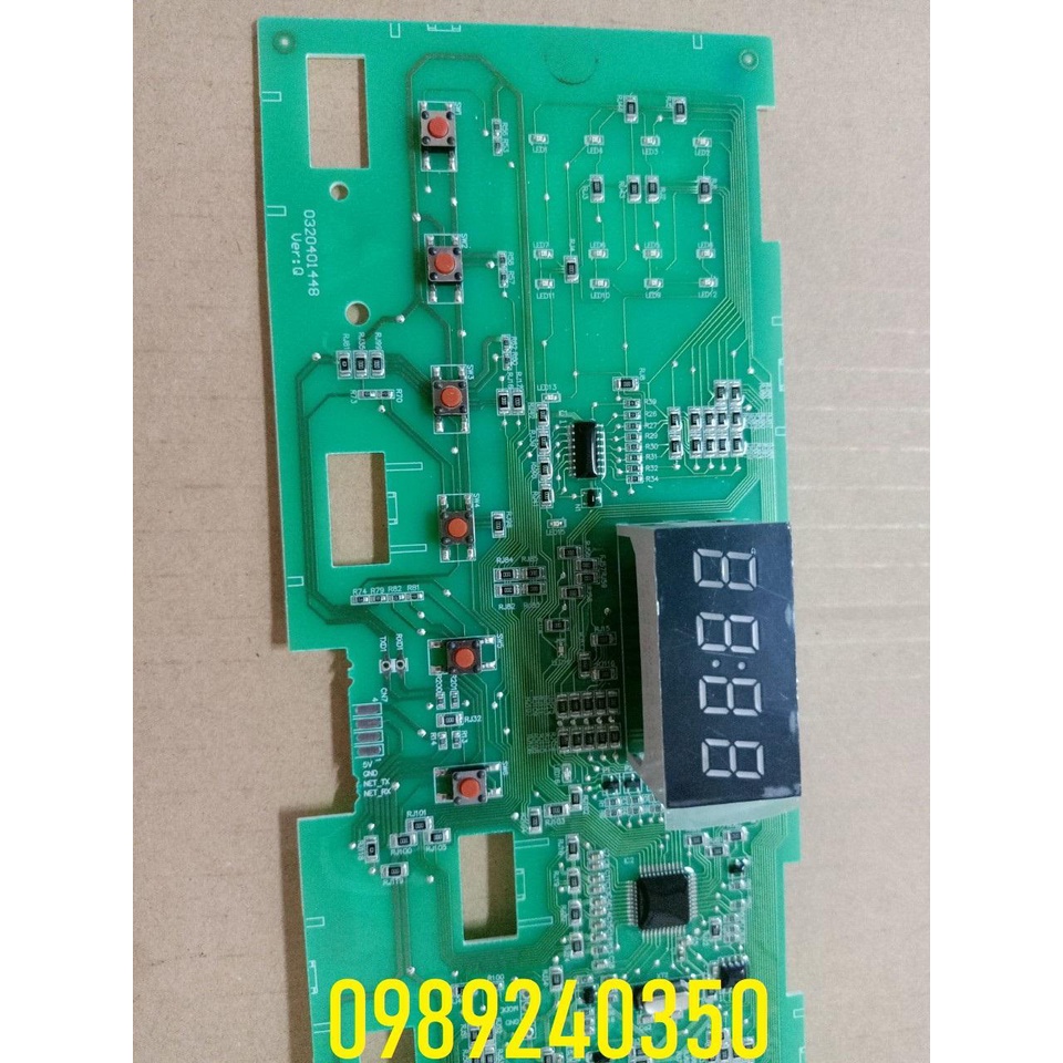Bo hiển thị máy giặt AQUA AQD - A780ZT, A800ZT, A850ZT, A852ZT, A853ZT chính hãng
