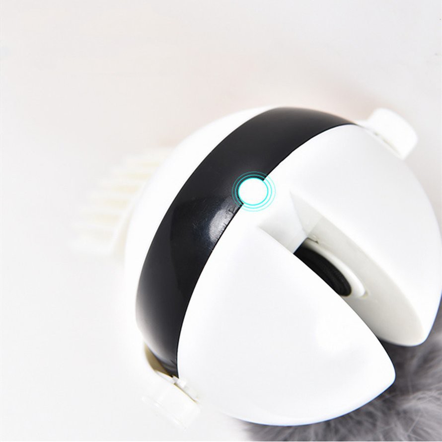 Dụng Cụ Đồ Chơi Bóng Bông Mềm Có Dây Treo Dành Cho Mèo Cưng