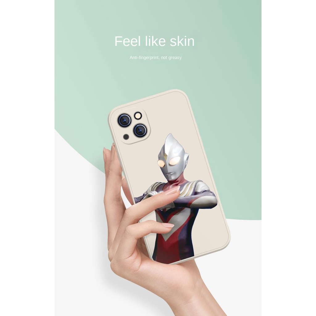 Ốp Điện Thoại Chống Sốc In Hình Ultraman Cho Iphone 13 Pro 11 Pro Max Xr 6s 7 8 Plus 12 Mini 14 Pro Xs Max