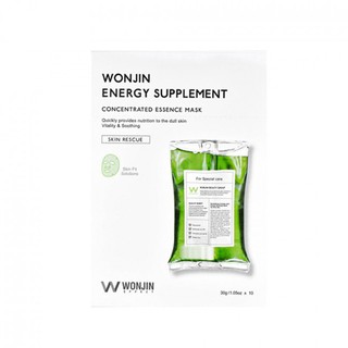 Hộp 10 miếng Mặt Nạ Dưỡng da Wonjin Energy Supplement