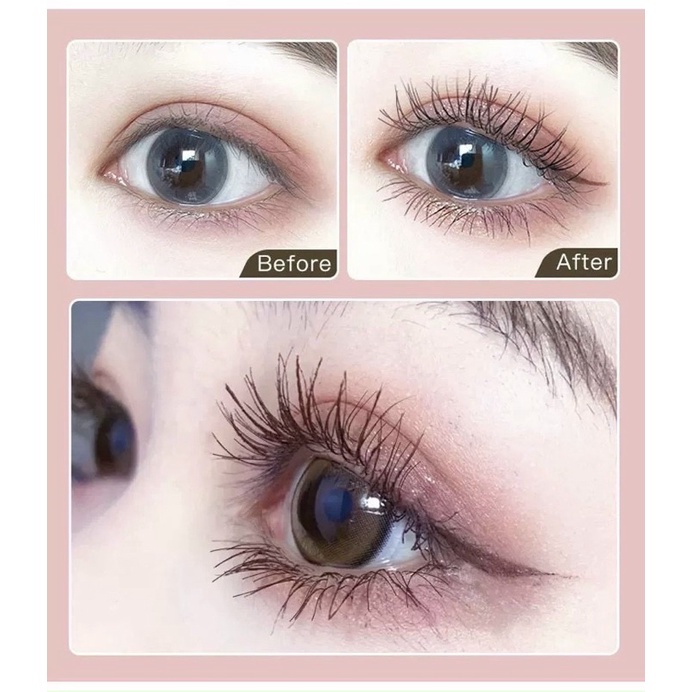 Chuốt Masacara Bobeini  sợi mảnh chuốt cong mi, sợi dài mảnh thích hợp make up tone baby tự nhiên.