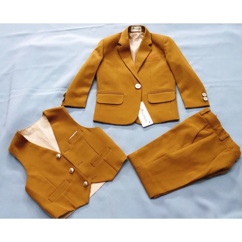 Bộ vest bé trai ảnh thật