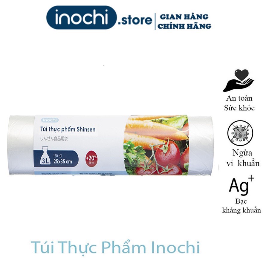 Túi Đựng Bảo Quản Thực Phẩm, Thức Ăn,Túi Thực Phẩm Tự Hủy Shinsen Inochi, Được Sản Xuất Theo Tiêu Chuẩn Châu Âu