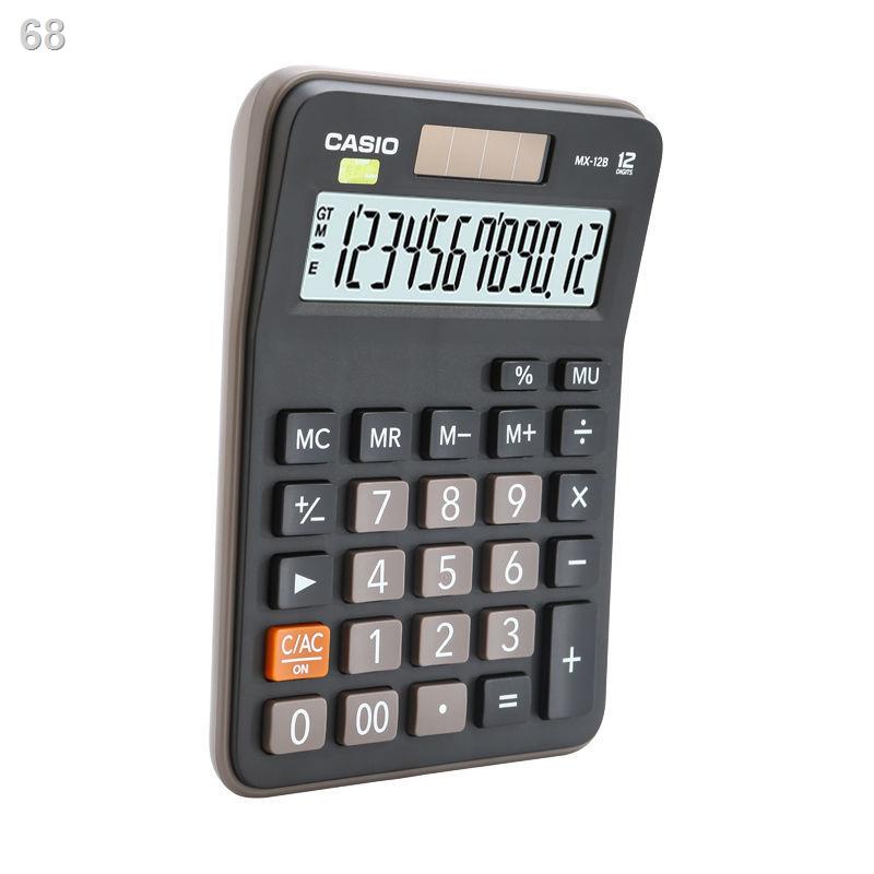 2021❈❉▦CASIO MX AX DX GX-12B máy tính văn phòng điện tử kinh doanh để bàn tài chính