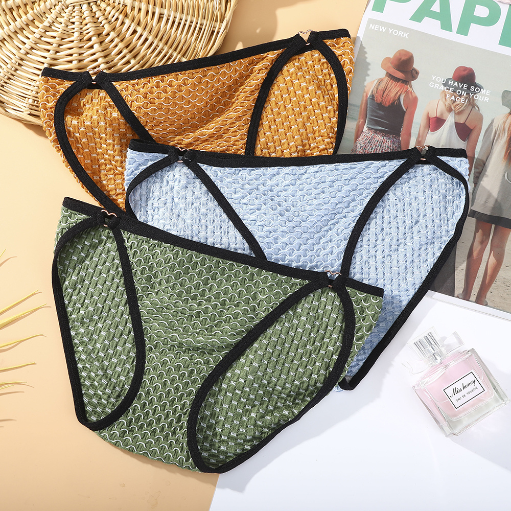 Quần Lót Aijolen Từ Cotton Không Đường May Quyến Rũ Cho Nữ