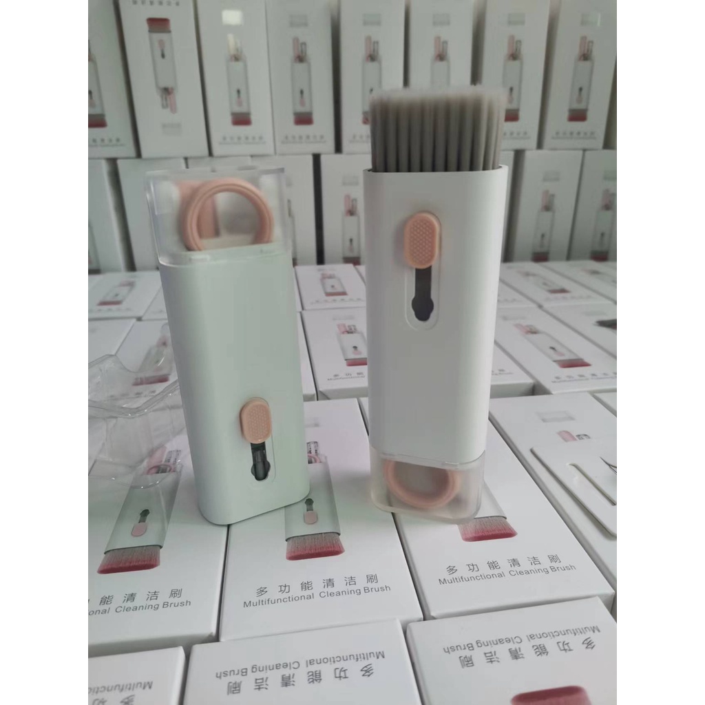 Chổi Vệ Sinh Mini Quét Bụi Đa Năng Làm Sạch Bàn Phím Máy Tính Tai Nghe Tiện Dụng, Nhỏ Gọn Đáng Yêu