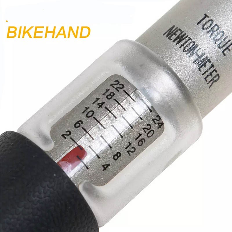 Bộ công cụ sửa chữa cờ lê xe đạp chuyên nghiệp Đài Loan BIKEHAND YC-617-2S Cờ lê mô-men xoắn xe đạp bên trong cờ lê lục giác tay áo