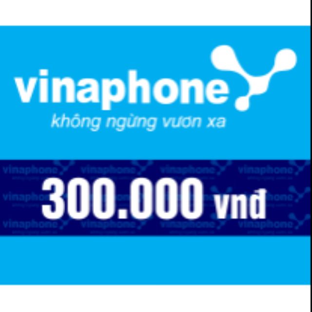 Thẻ cào vinaphone 300k