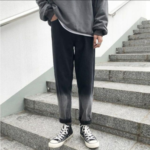 Quần Jean Ulzzang Ombre Loang Khói | BigBuy360 - bigbuy360.vn
