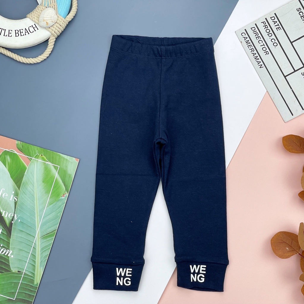 Quần legging bé gái LITIBABY, dáng bogen, size 1/9T