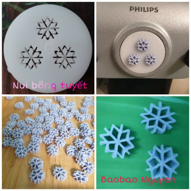 Khuôn nui tuyêtd dùng cho máy làm mì Philips (chỉ sử dụng được khi có máy làm mì)