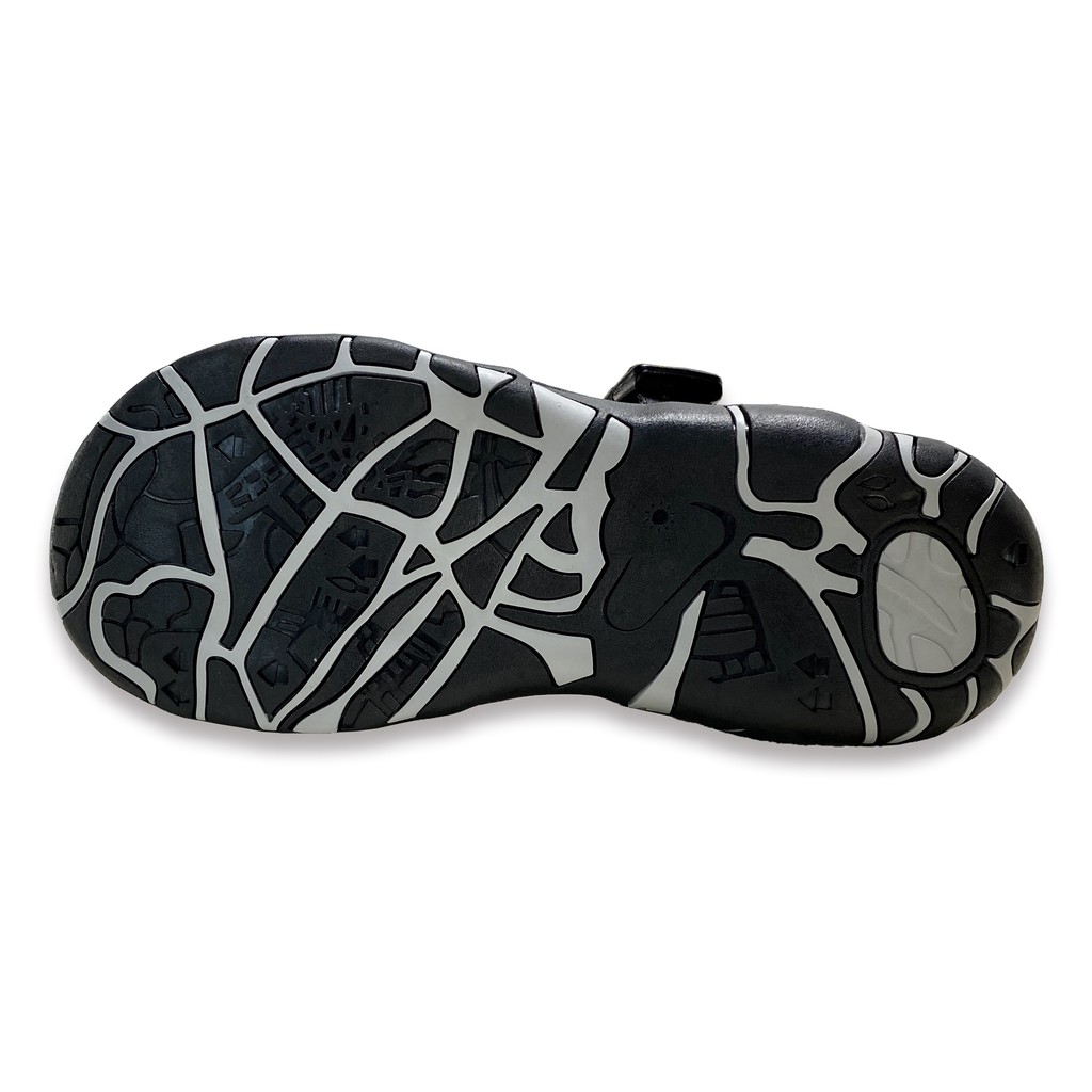 DÉP SANDAL NAM SUNSESS  MÀU XÁM AMSE2 - GIÀY SANDAL QUAI HẬU THỜI TRANG PHÁ CÁCH
