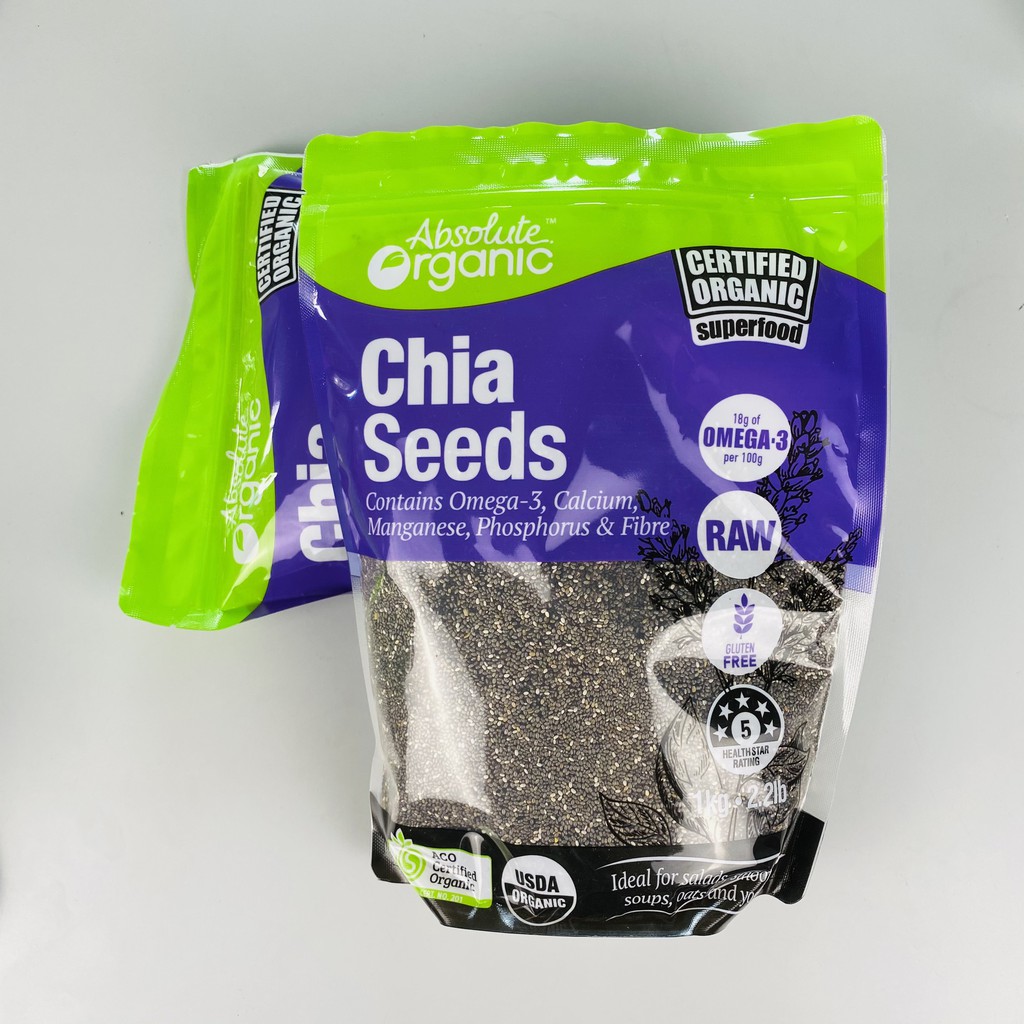 Hạt chia úc (Absolute Organic) Gói 1KG