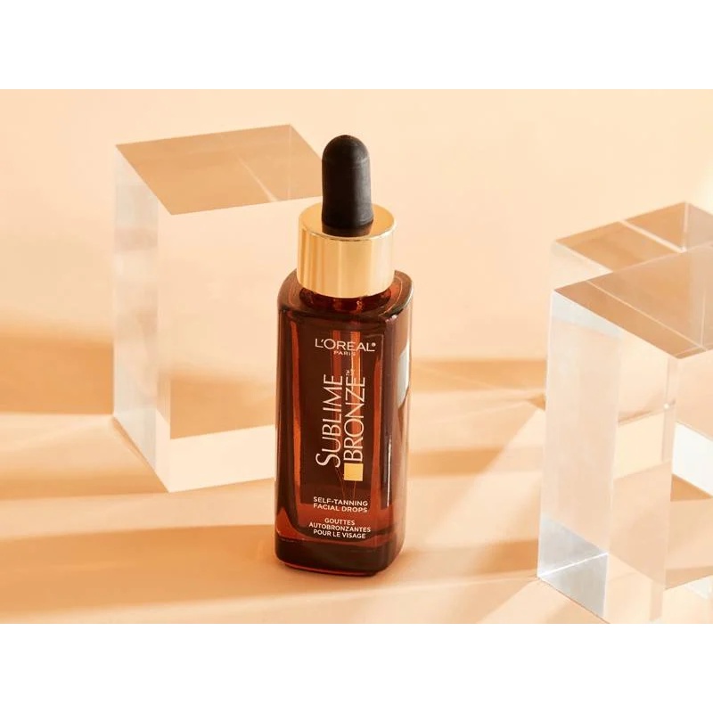 Serum dưỡng nâu da mặt L'Oreal Paris Sublime Bronze Self Tan Drops for Face