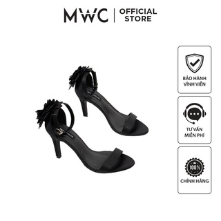 Giày MWC 4141 - Giày Sandal Cao Gót 7cm, Cao Gót Đế Nhọn Đính Hoa Xinh Xắn
