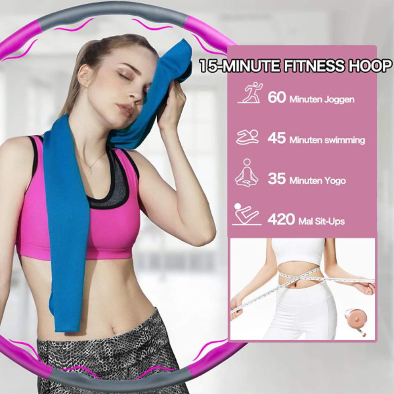 Vòng lắc eo Foanm Hula hoop cao cấp,giao màu ngẫu nhiên,,,