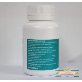 Viên uống Healthy Care Ginkgo Biloba 2000 100 viên