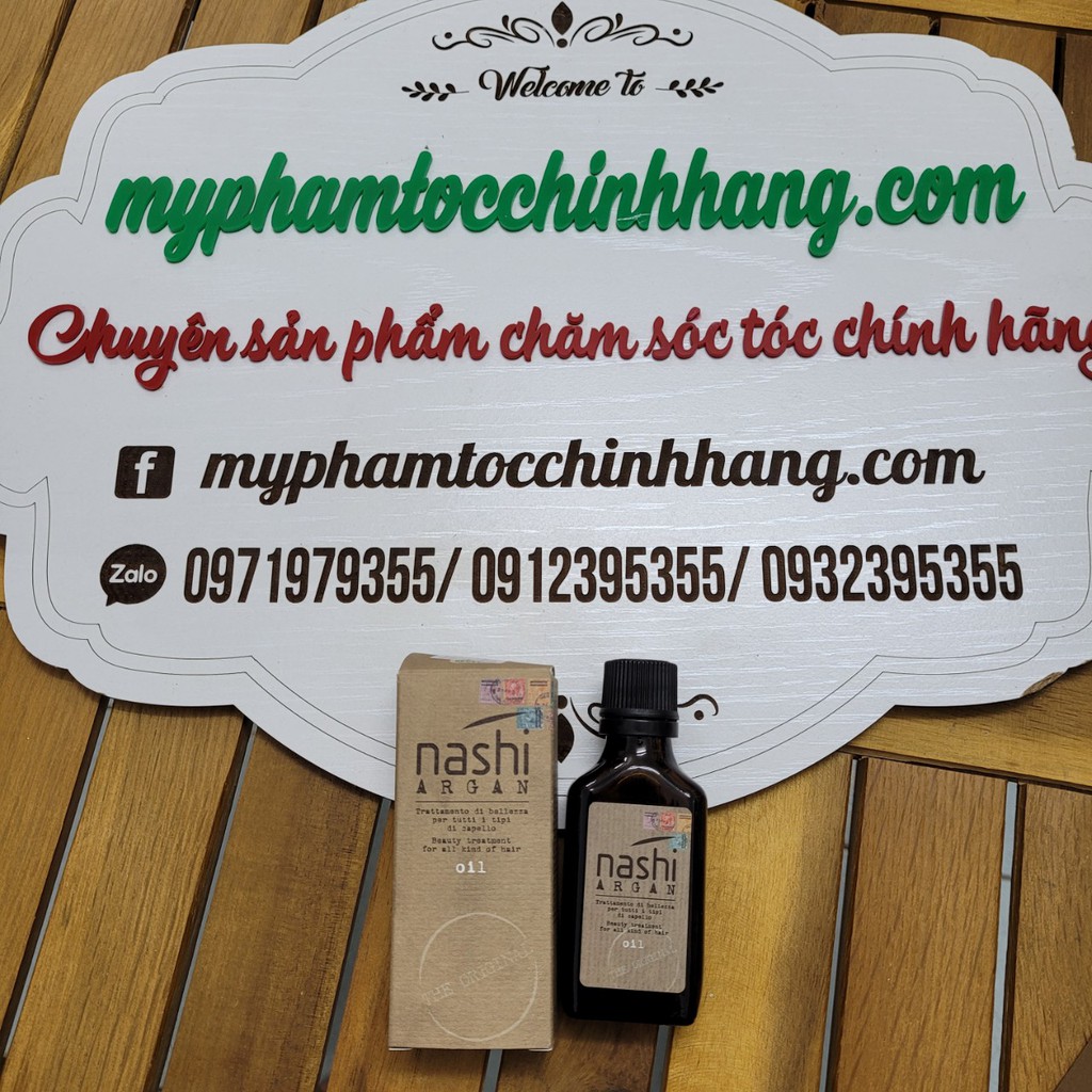 TINH DẦU DƯỠNG TÓC NASHI ARGAN 30ML -100ML