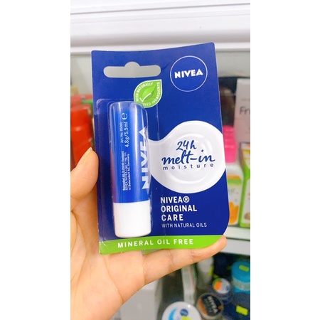 ✅ Son dưỡng ẩm chuyên sâu Nivea Original Care