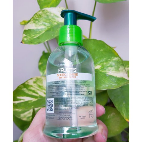 Dầu dưỡng tóc Garnier Fructis Sleek & Shine